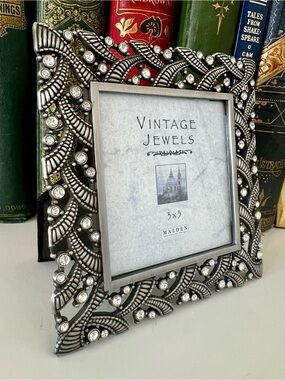 Malden Silver Crystal Decorative Photo Frame